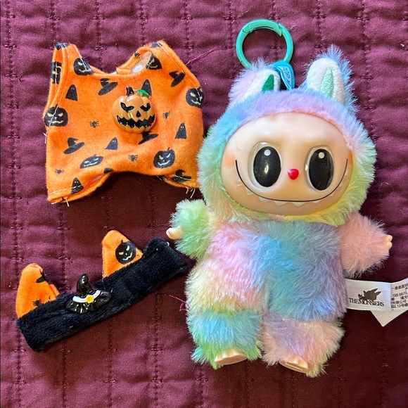 Colorful Plush Key Holder - Picture 1 of 3